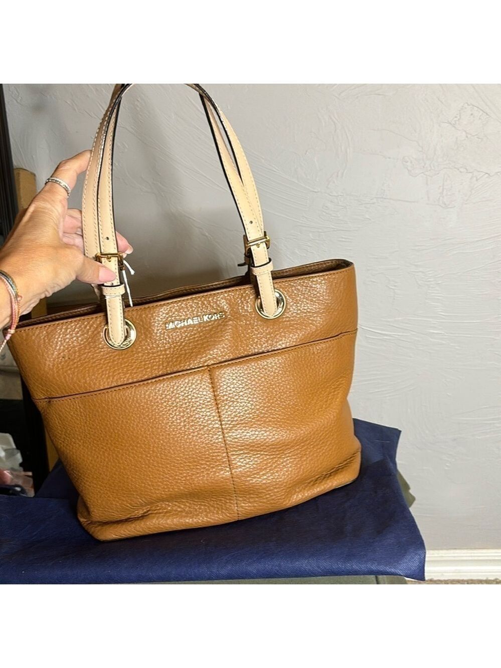 Michael Kors Bedford Pebbled Leather Tote